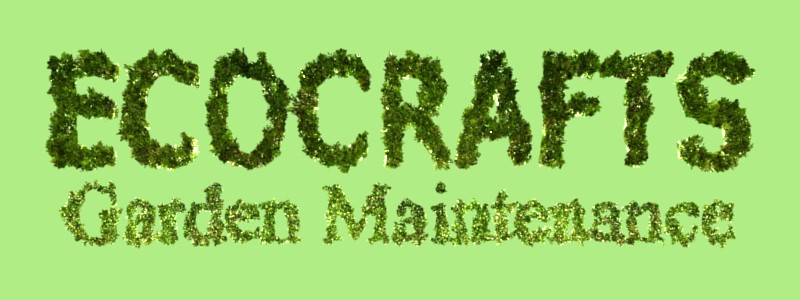 Large image with the Ecocrafts name in a grass font